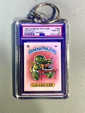 Lizard Liz - Garbage Pail Kids - PSA Homage - Mini Slab - GPK Keychain picture
