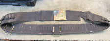 US ANSON MILLS M1887 Officers Cavalry Belt 50 SLOT 38 CAL INDIAN WARS BLUE picture