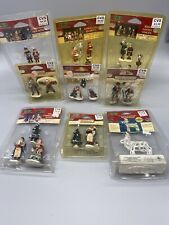 VINTAGE Lot Of 9 LEMAX Village Collection 1999 Figurines Figures -NEW-  picture