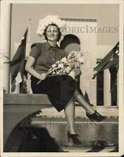 1936 Press Photo Armilda Jane Magee, five millionth visitor to Texas Exposition picture
