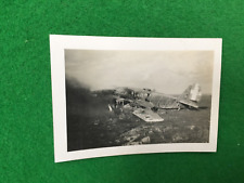 Caproni Ca.309 ? CRASH Regia Aeronautica  PHOTO WW2  DESERT  ORIGINAL  9/6 cm .. picture