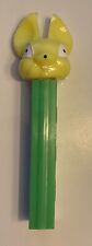 Vintage Rabbit Pez Dispenser  No Feet Fat Ears  Made in Austria ~Green/Yellow~ picture