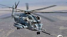 Sikorsky MH-53E U.S Air Force Helicopter Wood Model Replica Small  picture