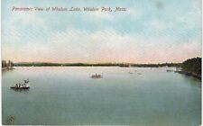 Lake Whalom Panoramic 1910  MA  picture