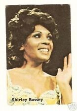 Shirley Bassey .  Vintage 1960s French Card BHOF picture