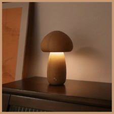 Modern Wooden LED Mushroom Lamp picture