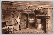 UK Stratford on Avon Shakespeare's House Birthroom Old Postcard Frith's Series picture