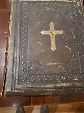 Douay Rheims Bible, Rare, Vintage, Probably c. 1853 picture