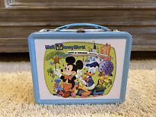 Walt Disney World D23 Fan Club Metal Lunch Box. New picture