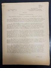 Vtg WW2 War Department HQ Army Air Forces Training Flying Proficiency USA Milita picture