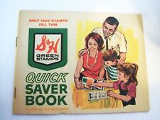 Vintage 1970's S&H Greenstamps Quick Saver Book picture