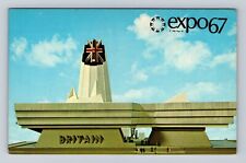 Montreal Quebec-Canada, Expo 67, Great Britain Pavilion, Vintage Postcard picture