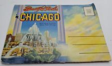 Vintage Beautiful Parks in Chicago Unmailed Postcard Folder picture