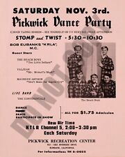 1962 KRLA Beach Boys Pickwick Dance Party TV Dance Show Eubanks Ad 8x10 Photo picture