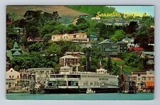 Sausalito CA-California, The Trade Fair, Antique, Vintage Souvenir Postcard picture