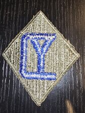 WWII US Army 26th Infantry Division Cut Edge Patch L@@K picture