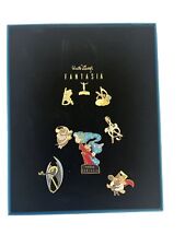 Disney Pin 7 Pc Set 2005 Catalog-Fantasia 65th Anniversary Boxed Rare LE 1500 picture