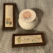 Vintage Hallmark Betsey Clark Candle and 2 Mini Plaques picture