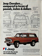Vintage 1977 Jeep Cherokee Chief original color ad A484 picture