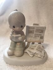 1980 Johnathan And David (peace Amid The Storm) Figurine Enesco Imports picture