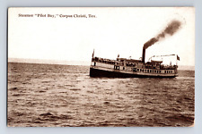 a12 Postcard steamer pilot boy Corpus Chrisi 041a picture