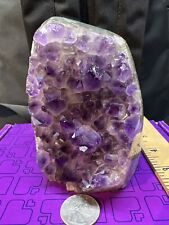 2.8 Lb. Purple Amethyst Cutbase Freestanding Cluster Nice Size Crystalsverynice picture