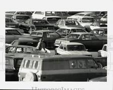 1979 Press Photo Full Parking Lot in Houston, Texas - hpa47537 picture