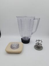 Vintage Osterizer Imperial Pulse Matic 10 Blender Plastic Pitcher + Mlk Shake At picture