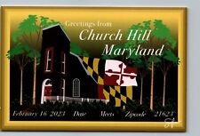 Church Hill, Maryland- Zip Code Meets Date- 2-16-23- signed Sofia Medillin picture