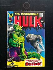 1968 The Incredible Hulk #104 (Rhino Appearance) picture