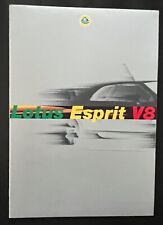 RARE  Original 1998 Lotus Esprit V8 Sales Brochure (USA) Introductory Catalog picture