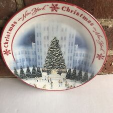 Rockefeller Center Christmas In New York 7.5” Collectible Plate Sealed picture