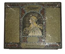 Vintage Whitman's Salmagundi Chocolates Art Nouveau Tin Box 2 lb picture
