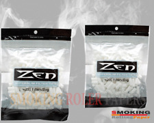 Filters Zen Super Slim Tips Cotton 5.8mm Filtri  200 Bag Filter Tips Per 10 Bags picture