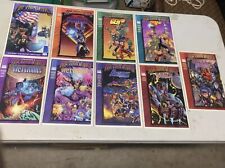 Lot Of 9 Fire From Heaven Comics 1996 Excellent Condition Mixed Lot Bagged Board picture