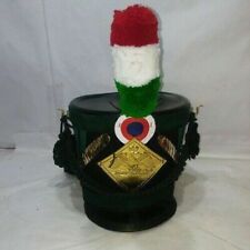 Christmas Napoleon France Shako Helmet with three color combined pompom.  ff07 picture