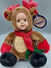 Kellytoy Christmas Baby Doll Reindeer 2003 12