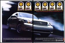2001 Lexus LS430 2-page Vintage Advertisement Print Car Art Ad J8 picture