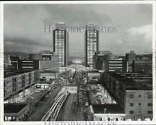 1963 Press Photo Scenic View of City in Venezuela - afa61712 picture
