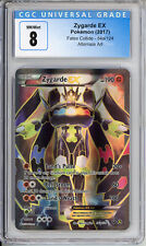 Zygarde EX (Full Art) - Fates Collide 54a/124 - Pokemon TCG - CGC 8 picture