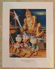 Carl Barks Lithograph Hand Signed Menace From the Grotto 424/595 Donald Duck Art picture