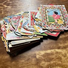 Over 30 Vintage Valentine Lot early Valentines Day cards  picture