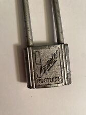 Vintage SLAYMAKER Rustless 7in. Lock USA Closed-No Key picture