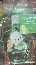 Sanrio Character Pochacco Acrylic Twin Carabiner Holder Bag Charm New Japan picture