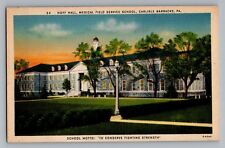 Carlisle Pennsylvania PA Hoff Hall Medical Field Service School Postcard 1930-45 picture
