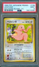 1999 Pokemon Japanese Southern Island LICKITUNG Rare Promo #108 PSA 9 picture