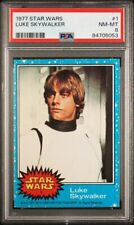 1977 Topps Star Wars Luke Skywalker Rookie Card RC #1 PSA 8 NM-MT picture
