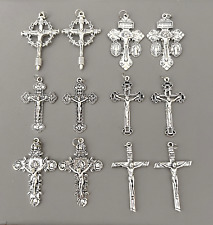 12 pc Rosary Crucifixes crosses 2