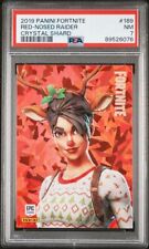 2019 Panini Fortnite Series 1 Red Nosed Raider Crystal Shard PSA 7 #189 USA picture
