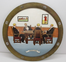 Vintage Handpainted  Four of a Kind  Poker Plate picture